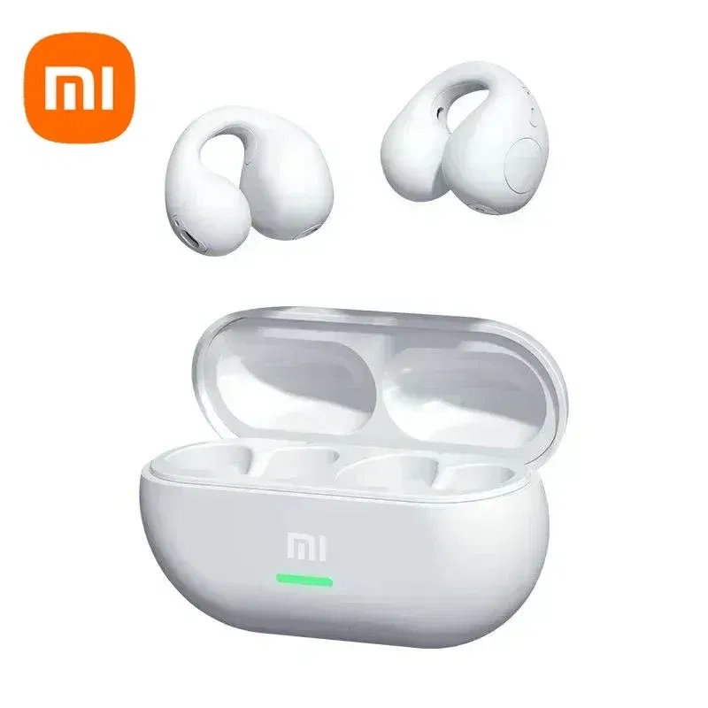 Color: WHITE - Xiaomi Original T75 Bone Conduction Bluetooth 5.3 Headphones Sports Wireless Earphones HiFi Sound Quality Waterproof TWS Headset