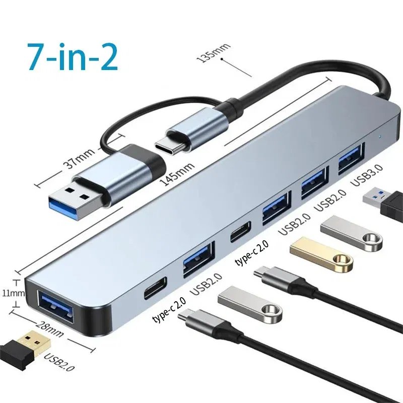 Usb C Hub Type C Splitter