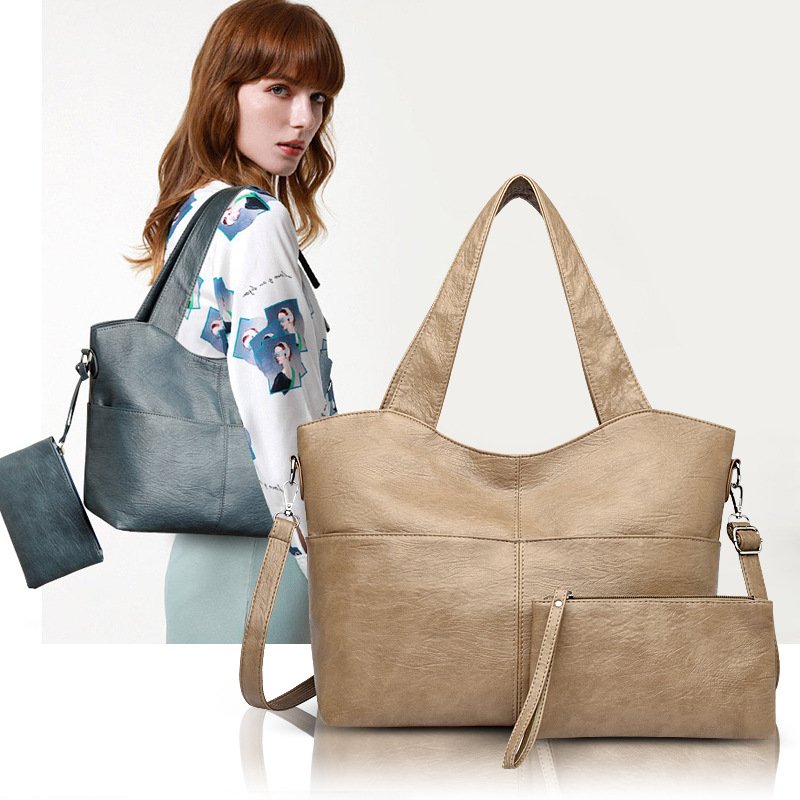 Womens Stylish Minimalist Retro Crossbody Bag Set